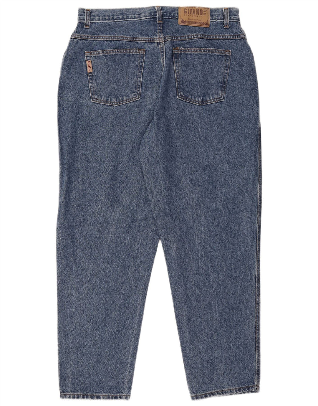 Gitano kvinder med høj talje koniske jeans US 16 2XL W34 L29 blå bomuld