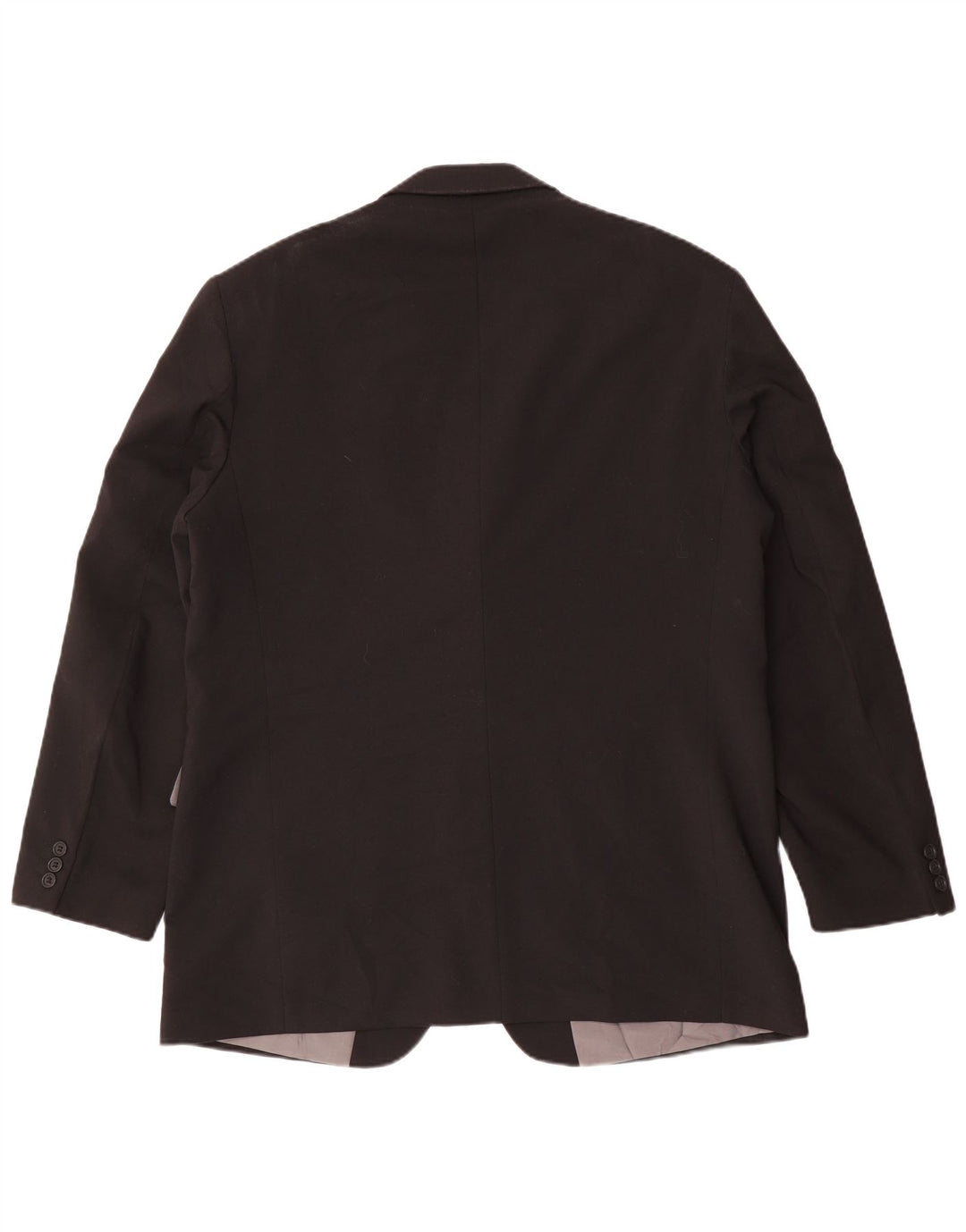Marks & Spencer Herre 3-knaps blazerjakke UK 44 XL Sort Polyester