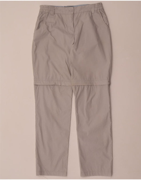 Mountain Warehouse Lige Chinobukser til kvinder UK 10 Small W30 L31 Grå