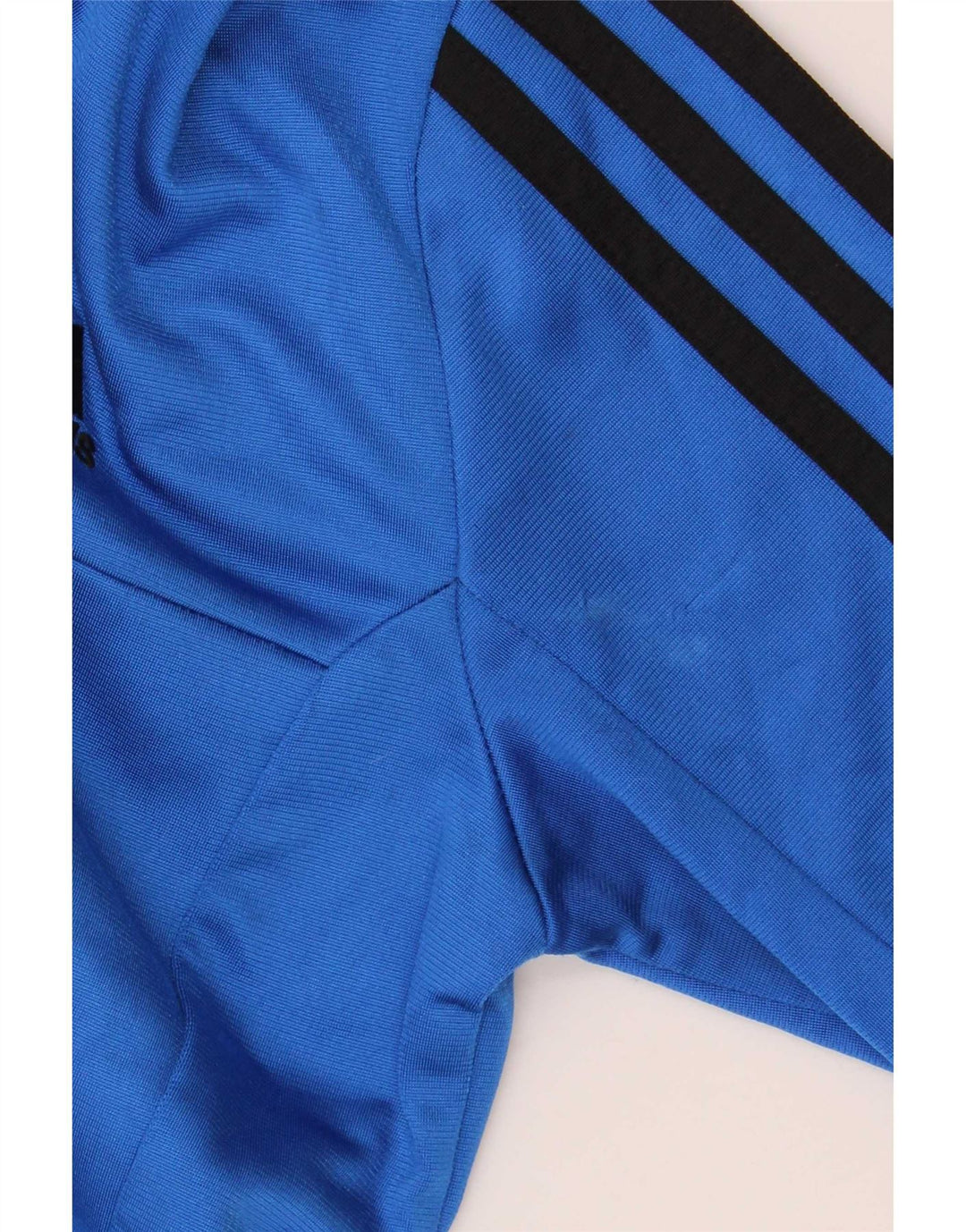 Adidas Drenge Træningsdragt Topjakke 11-12 År Blå Polyester