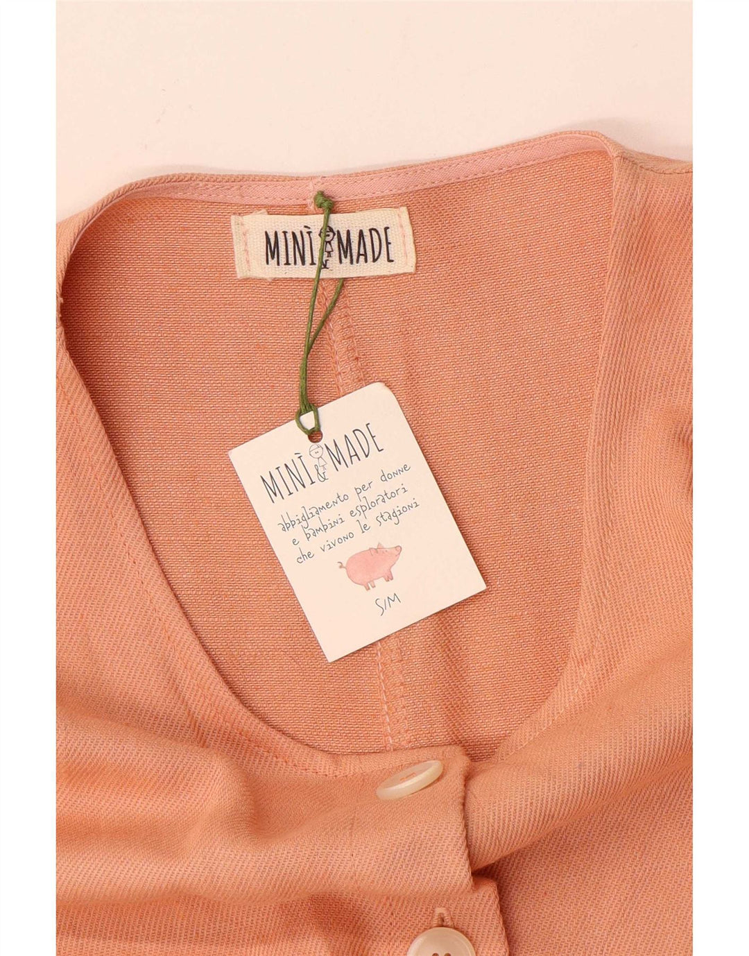 Vintage Jumpsuit til kvinder UK 10 Small Orange