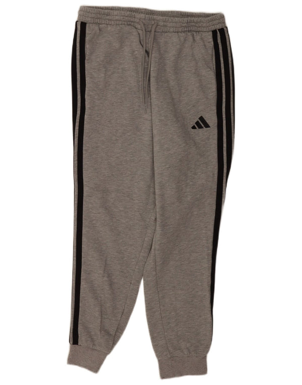 Adidas Træningsdragt bukser til mænd Joggers Large Grå Flecked Bomuld