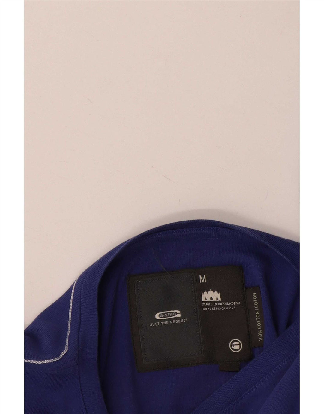 G-Star Boys 3301 grafisk top langærmet 13-14 år medium marineblå