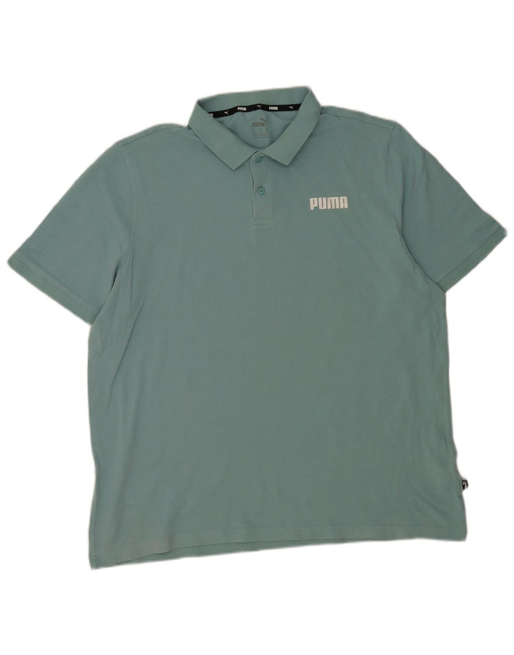 Puma herre poloshirt XL blå