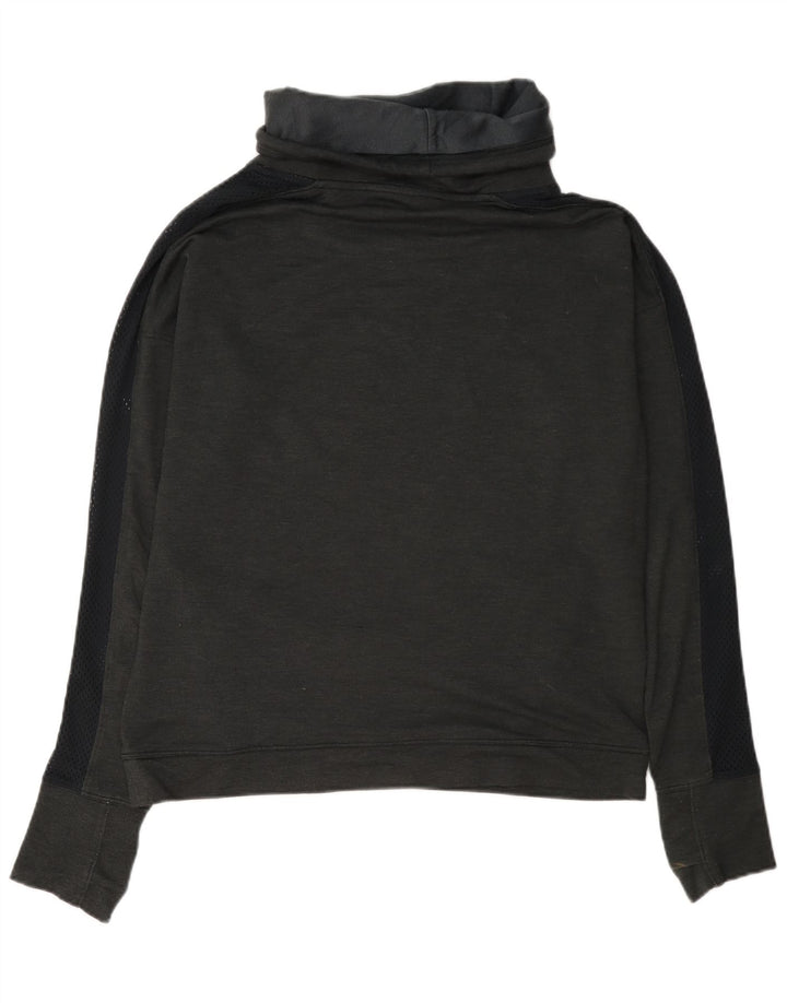 Under Armour Dame Oversized Sweatshirt Jumper UK 14 Medium Sort
