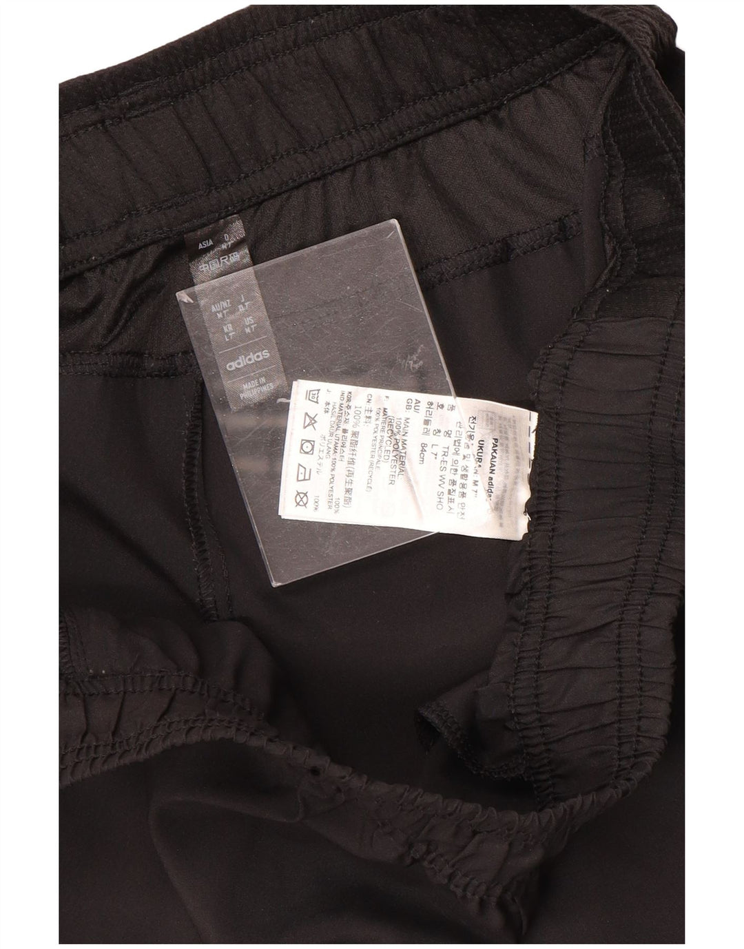 Adidas Aeroready Sportsshorts til mænd store sorte polyester