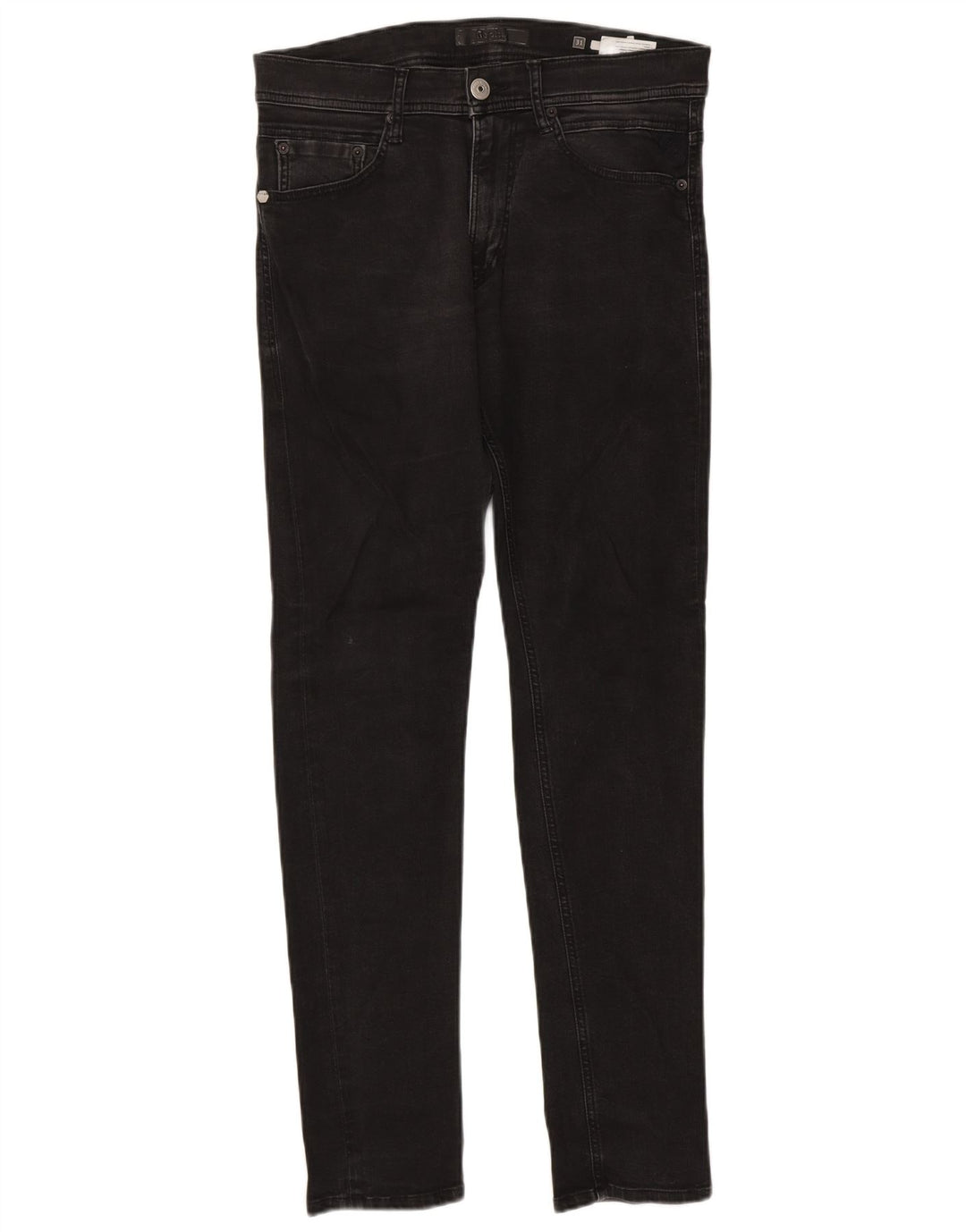 Replay Herre Slim Jeans W31 L32 Grå Bomuld