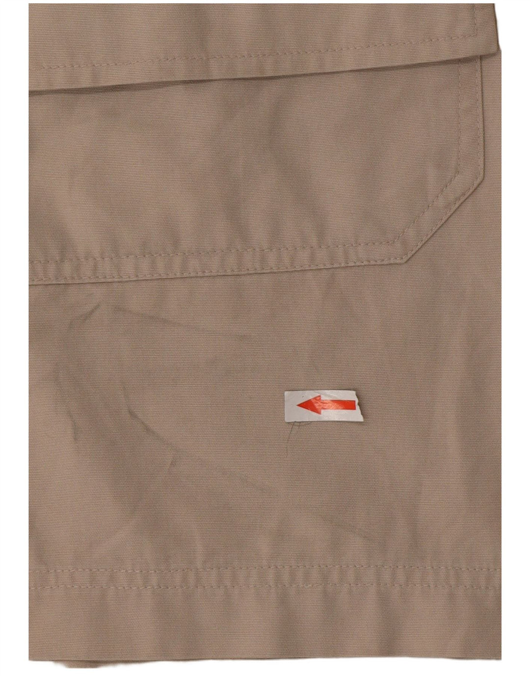 Vintage Herre Cargo Shorts Medium W32 Beige Bomuld