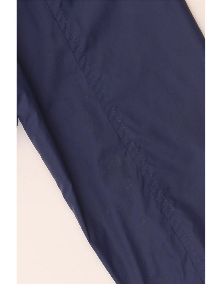 Replay Herre Graphic Bomber Jacket UK 40 Large Navy Blue Polyamide