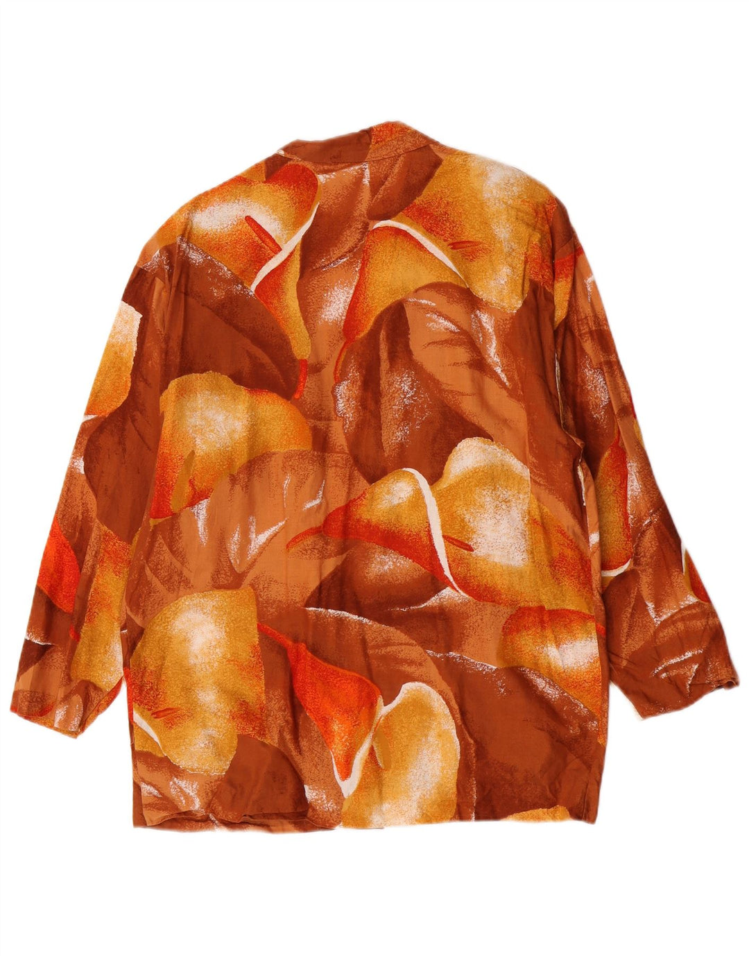 Rene Dame 1-knaps blazerjakke IT 44 Medium Brown Floral