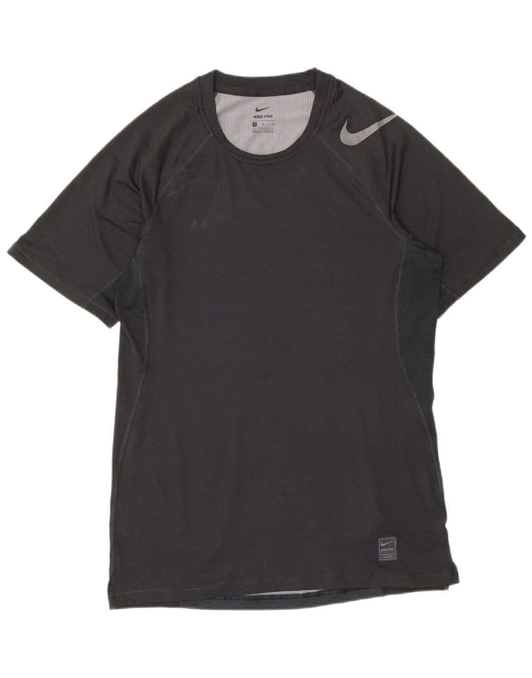 Nike T-shirt top mellem sort polyester til mænd