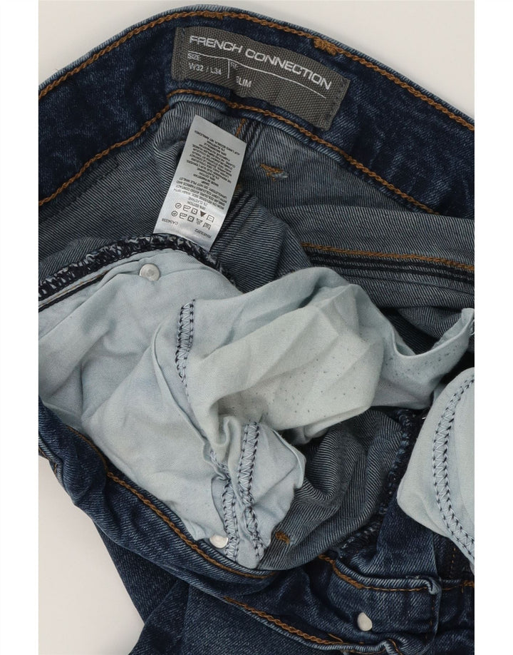 French Connection Herre Slim Jeans W32 L34 Blå Bomuld