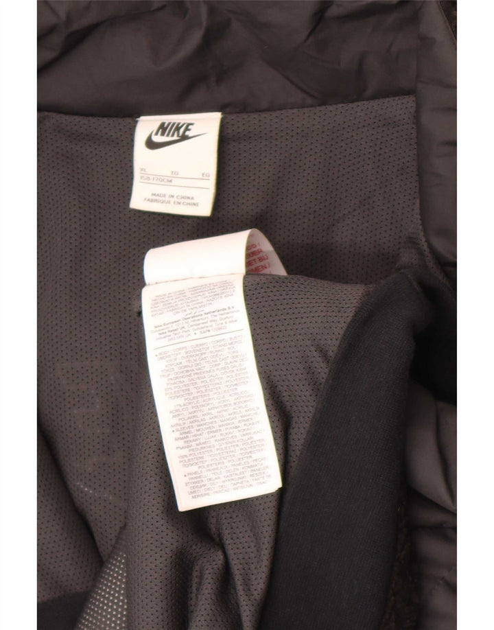Nike Boys Pullover Fleecejakke 13-14 år XL Sort Polyester