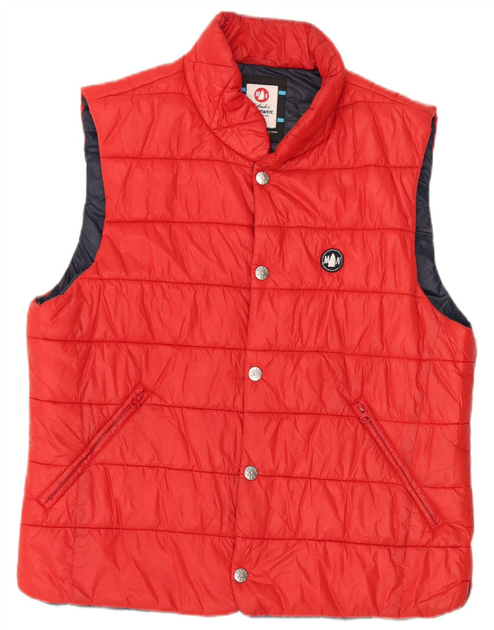 Murphy & Nye Herre Polstret Gilet UK 42 XL Rød Polyamid