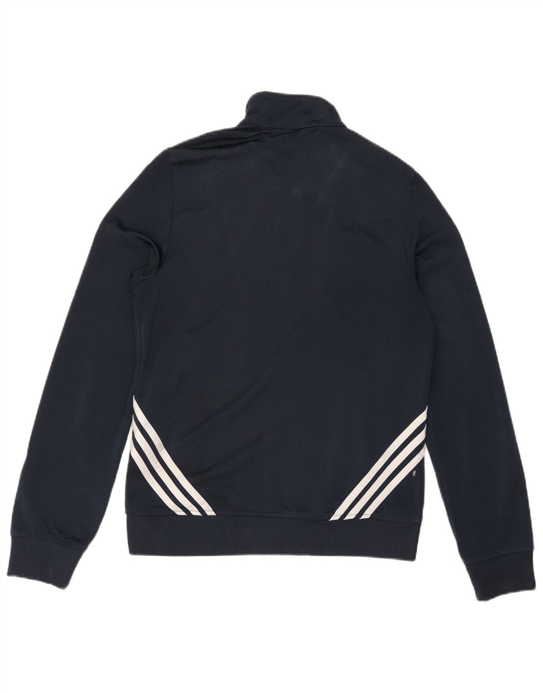 Adidas træningsdragt topjakke til kvinder UK 16 Large Navy Blue Colourblock