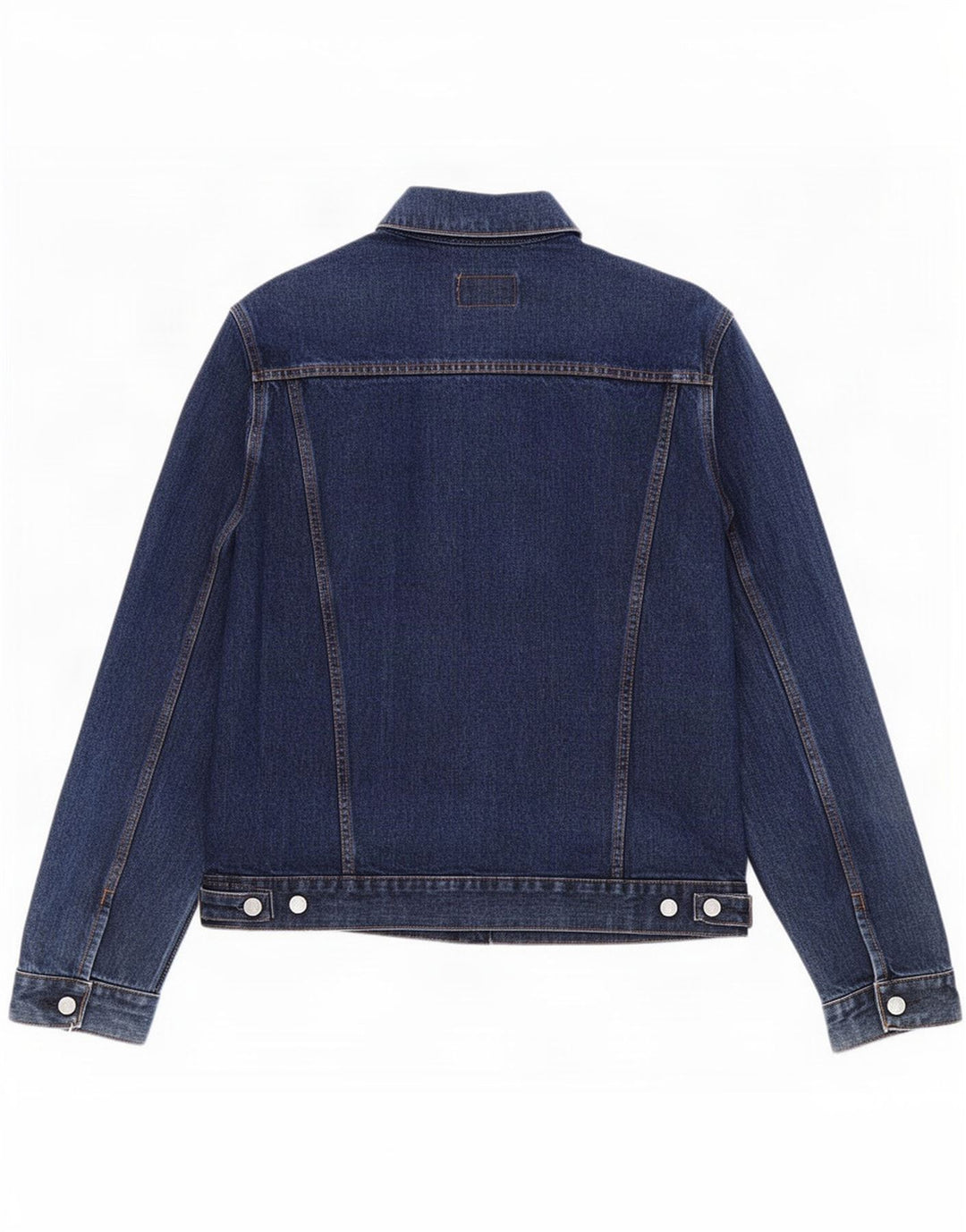 Casucci Herre Keegan Denim Jacket UK 38 Medium Navy Blue