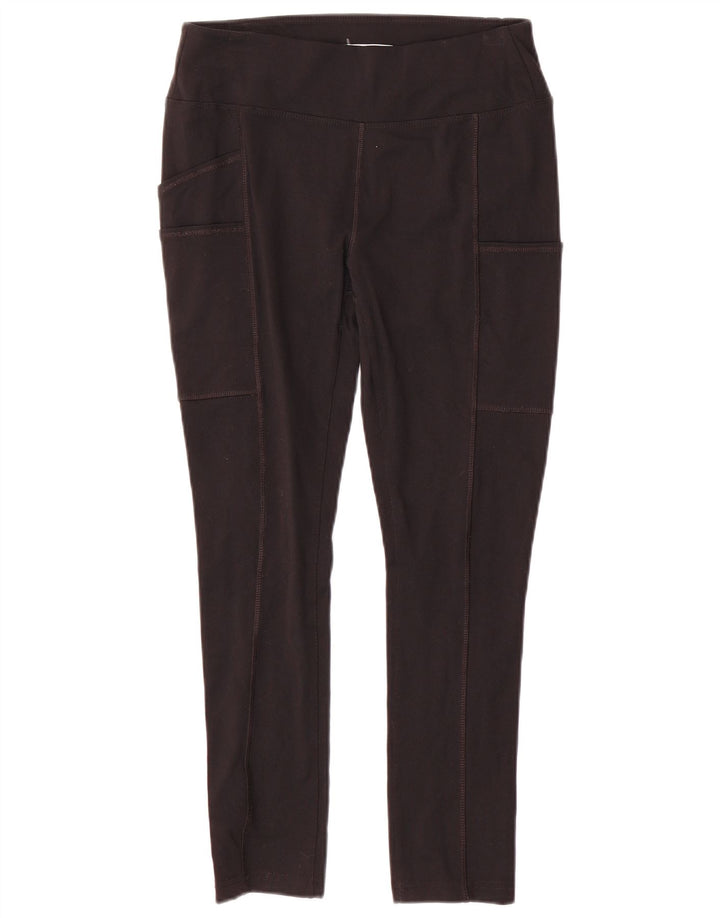 Carhartt Womens Fitted Leggings UK 6 XS Sort Polyester