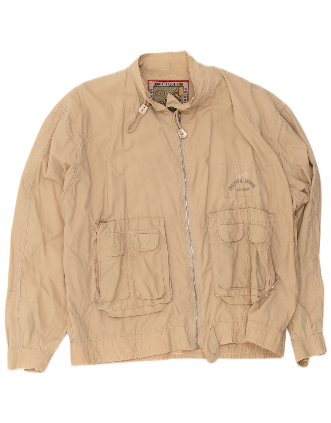 Quarry Herre Utility Jacket UK 42 XL Beige
