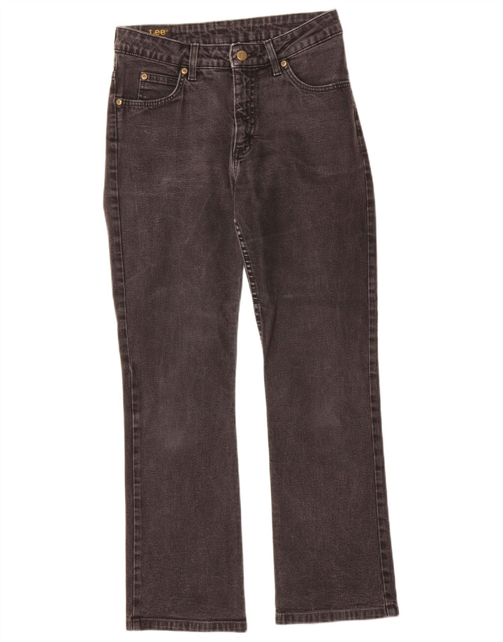 Lee Dame Cameron Straight Jeans W30 L28 Sort Bomuld