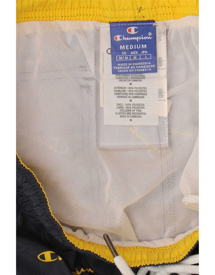 Champion Herre grafiske svømmeshorts Medium marineblå polyester