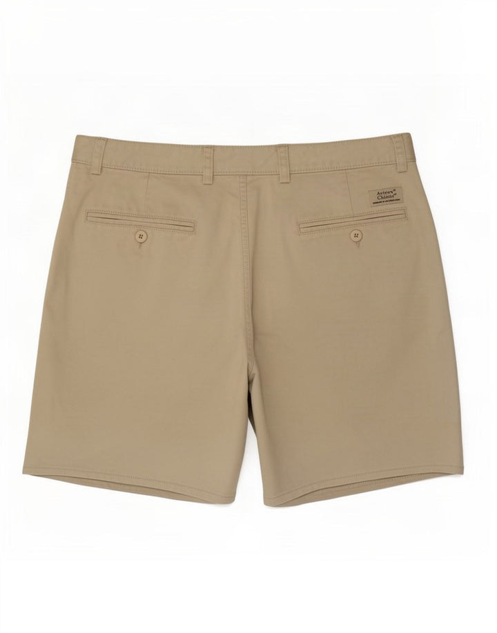 Avirex Herre Chino Shorts Medium W32 Grøn Bomuld