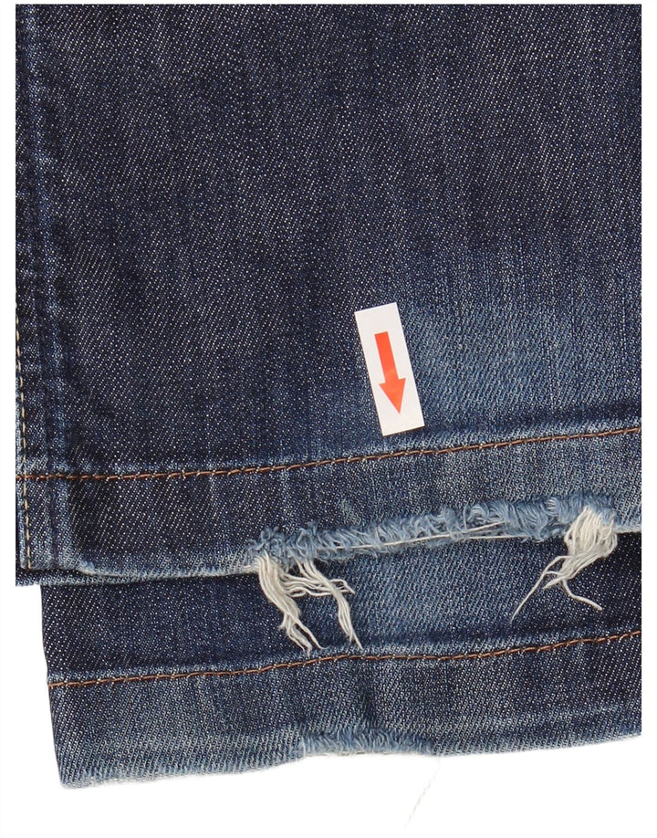 PEPE Jeans Dame Bootcut Jeans W27 L32 Blå Bomuld