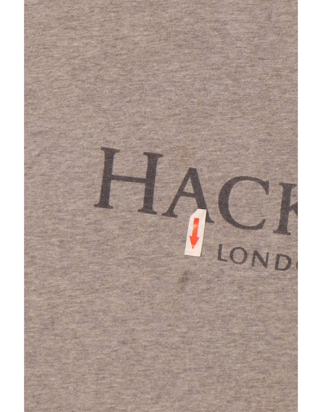 Hackett Herre Classic Fit Grafisk Sweatshirt Jumper 3XL Grå Bomuld