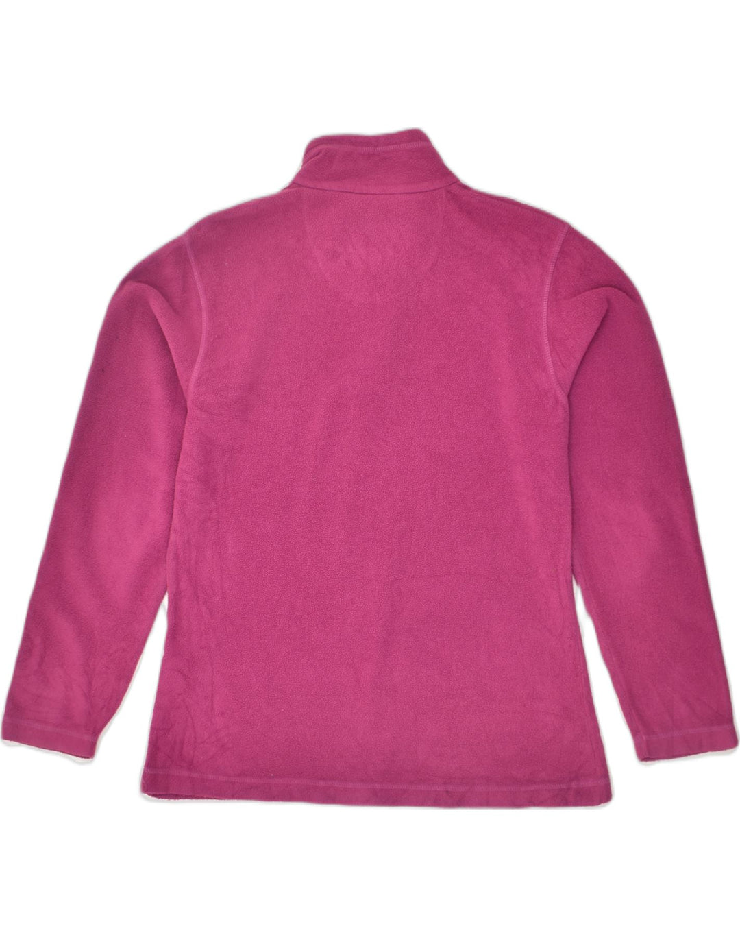 REGATTA Womens Zip Neck Fleece Jumper UK 10 Small Pink Polyester | Vintage Regatta | Thrift | Second-Hand Regatta | Used Clothing | Messina Hembry 