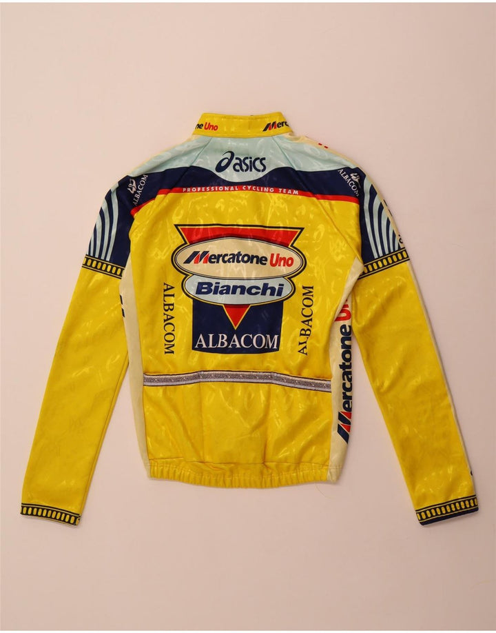 Asics Herre grafisk træningsdragt Topjakke Stor Gul Colourblock Polyester