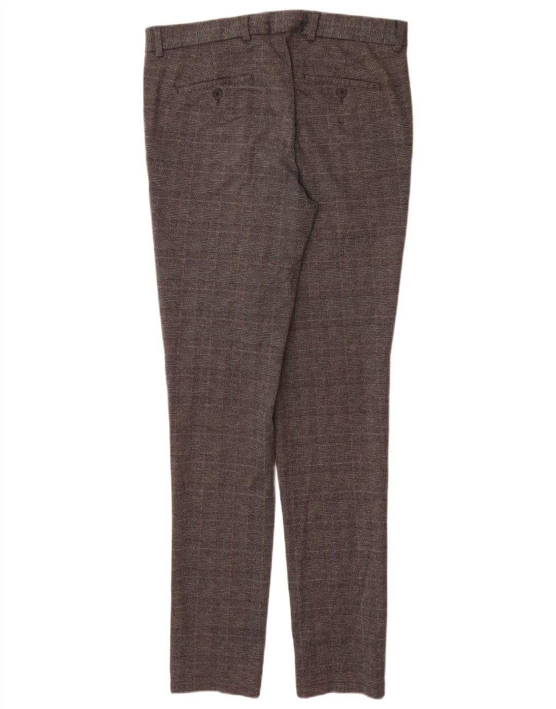 Jack & Jones Herre Slim Chino Bukser W32 L34 Grå Houndstooth Polyester