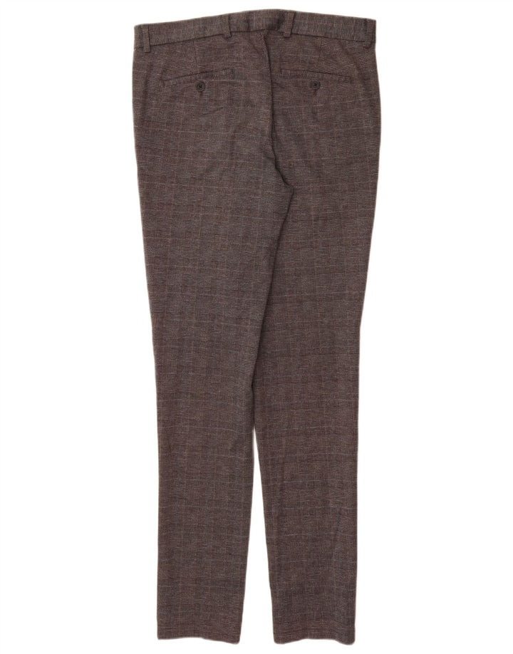 Jack & Jones Herre Slim Chino Bukser W32 L34 Grå Houndstooth Polyester