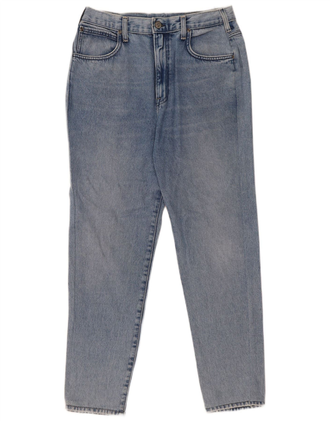 Lee Herre tilspidsede jeans W34 L27 blå bomuld