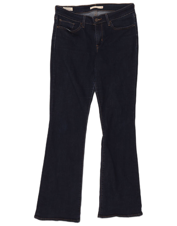 LEVI'S Dame 715 Bootcut Jeans W30 L32 Blå