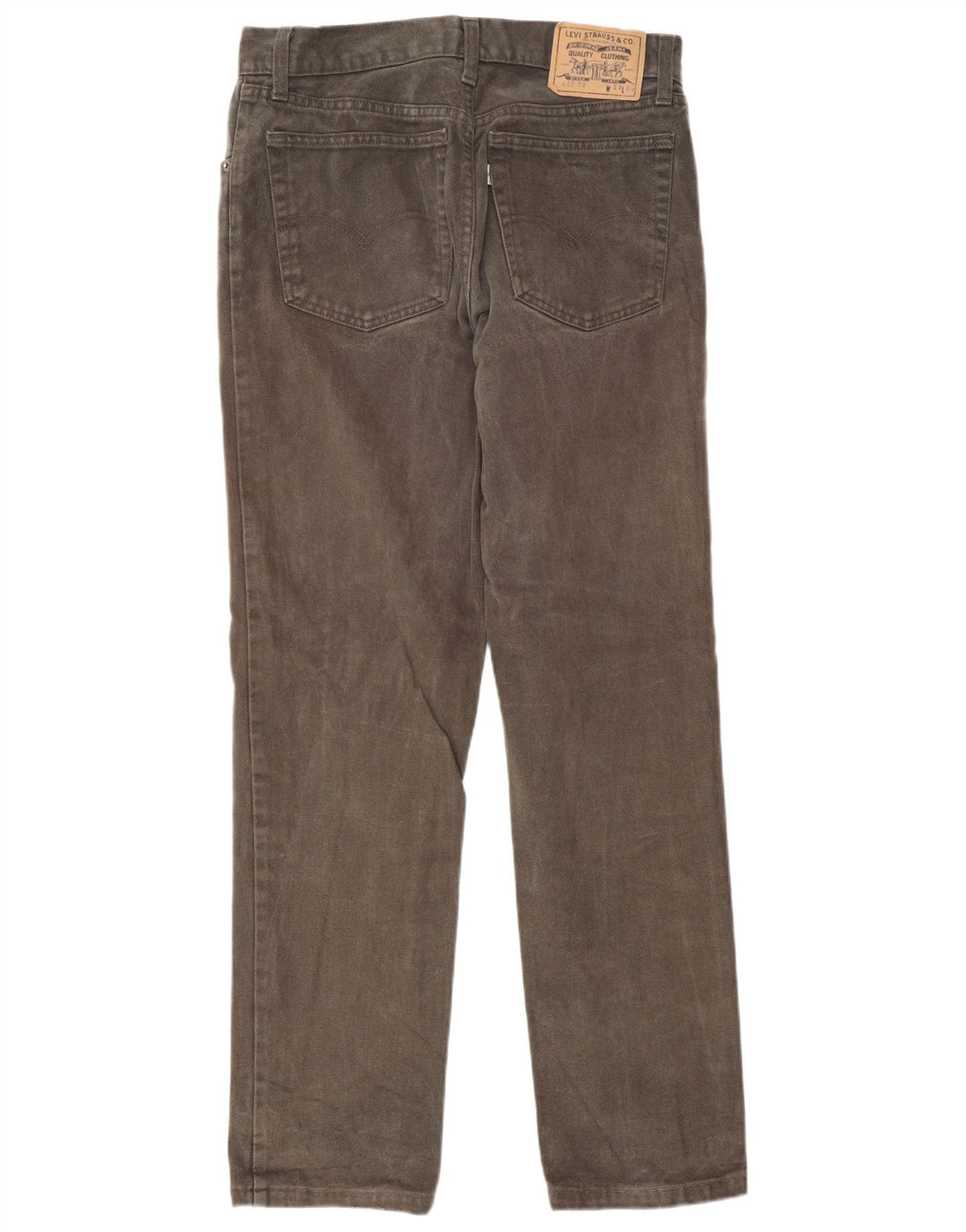 LEVI'S Straight jeans til mænd W32 L34 Grå bomuld