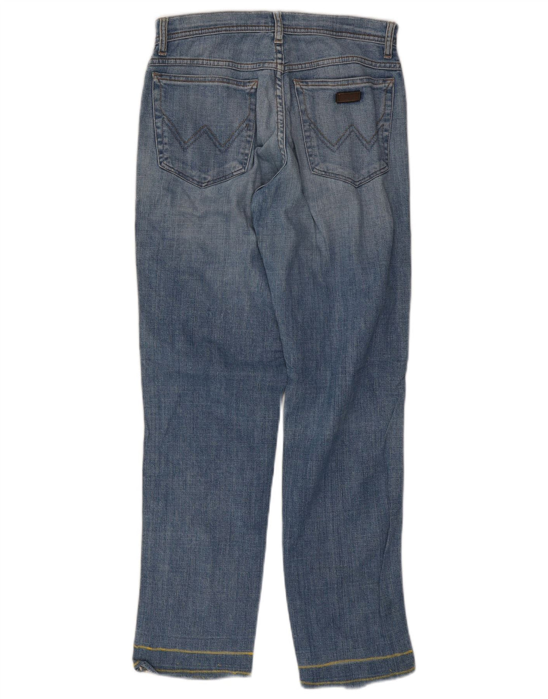 WRANGLER Straight Jeans til mænd W30 L30 Blå Bomuld
