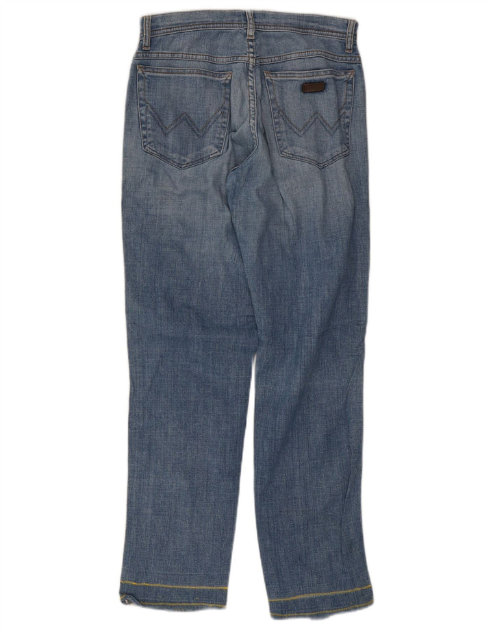 WRANGLER Straight Jeans til mænd W30 L30 Blå Bomuld