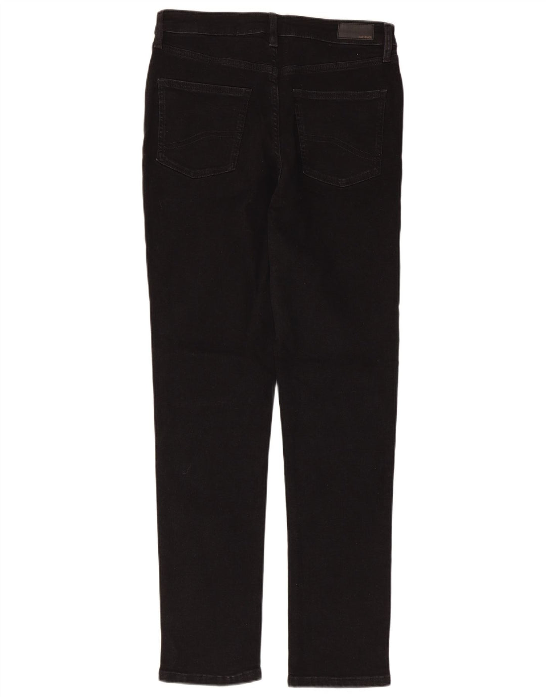 Fat Face Dame Sway Slim Jeans UK 12 Medium W30 L30 Sort Bomuld