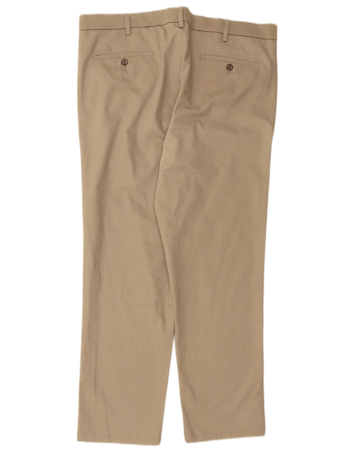 DOCKERS Herre Slim Tapered Chino Bukser W40 L29 Beige Bomuld