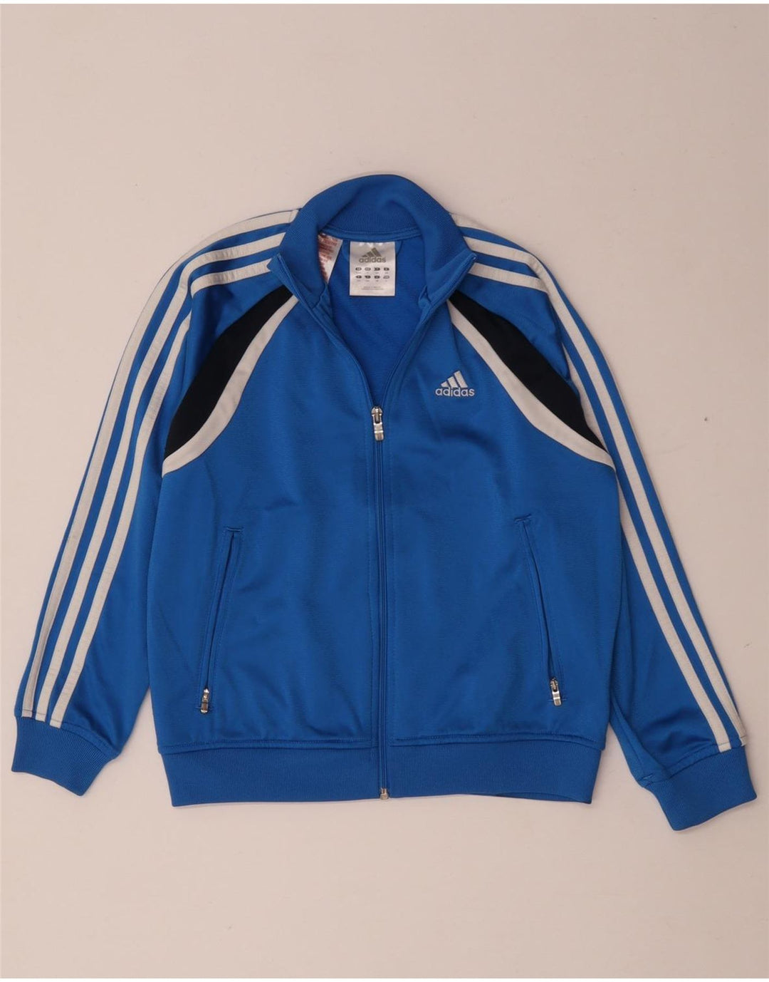 Adidas Træningsdragt Topjakke til drenge 9-10 år Blå Colourblock Polyester