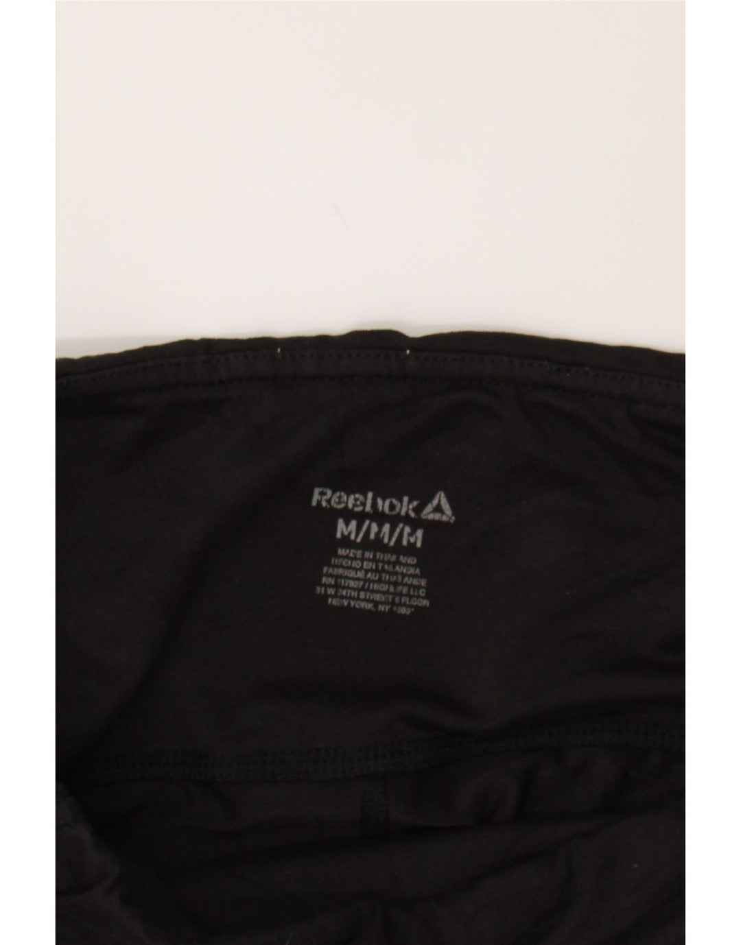 REEBOK Womens Leggings UK 12 Medium Black Vintage Reebok and Second-Hand Reebok from Messina Hembry 