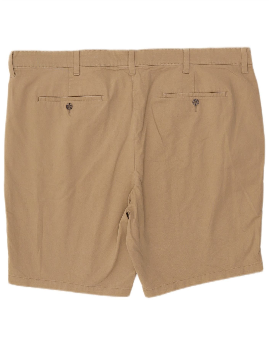 Marks & Spencer Herre Chino Shorts W44 2XL Beige Bomuld