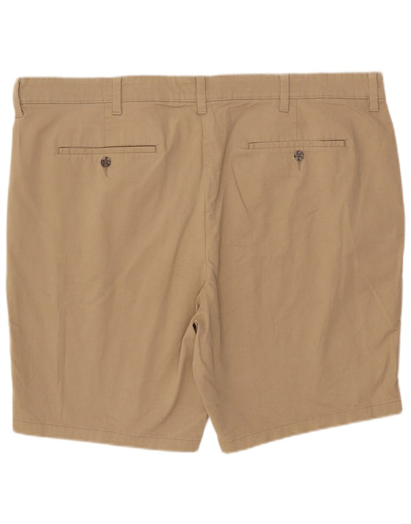 Marks & Spencer Herre Chino Shorts W44 2XL Beige Bomuld