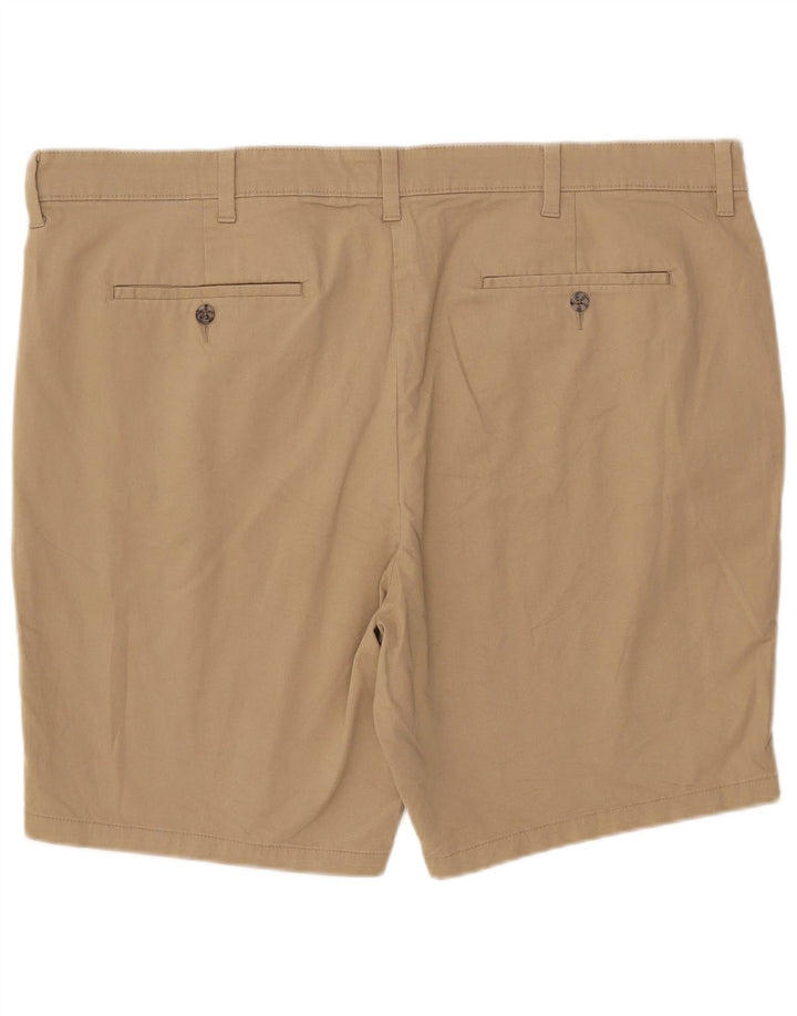 Marks & Spencer Herre Chino Shorts W44 2XL Beige Bomuld