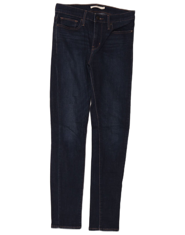 Levi's Dame Slankende Skinny Jeans W28 L30 Marineblå