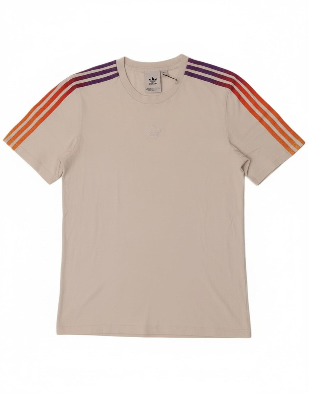 Adidas herre T-shirt top lille hvid bomuld
