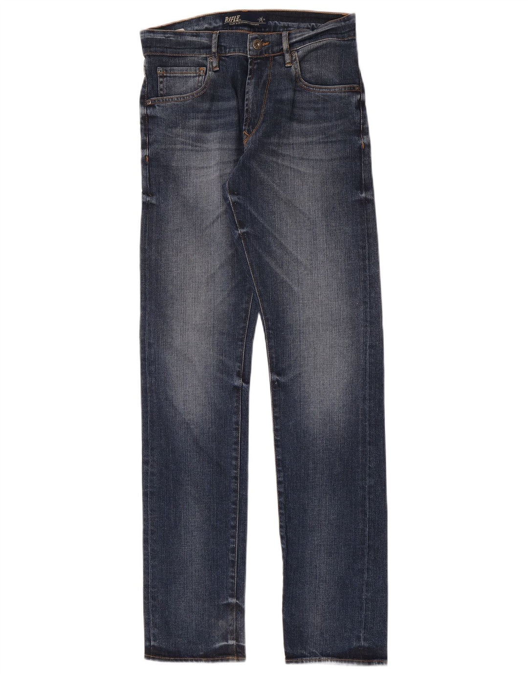 Rifle Herre Slim Jeans W28 L34 Blå Bomuld