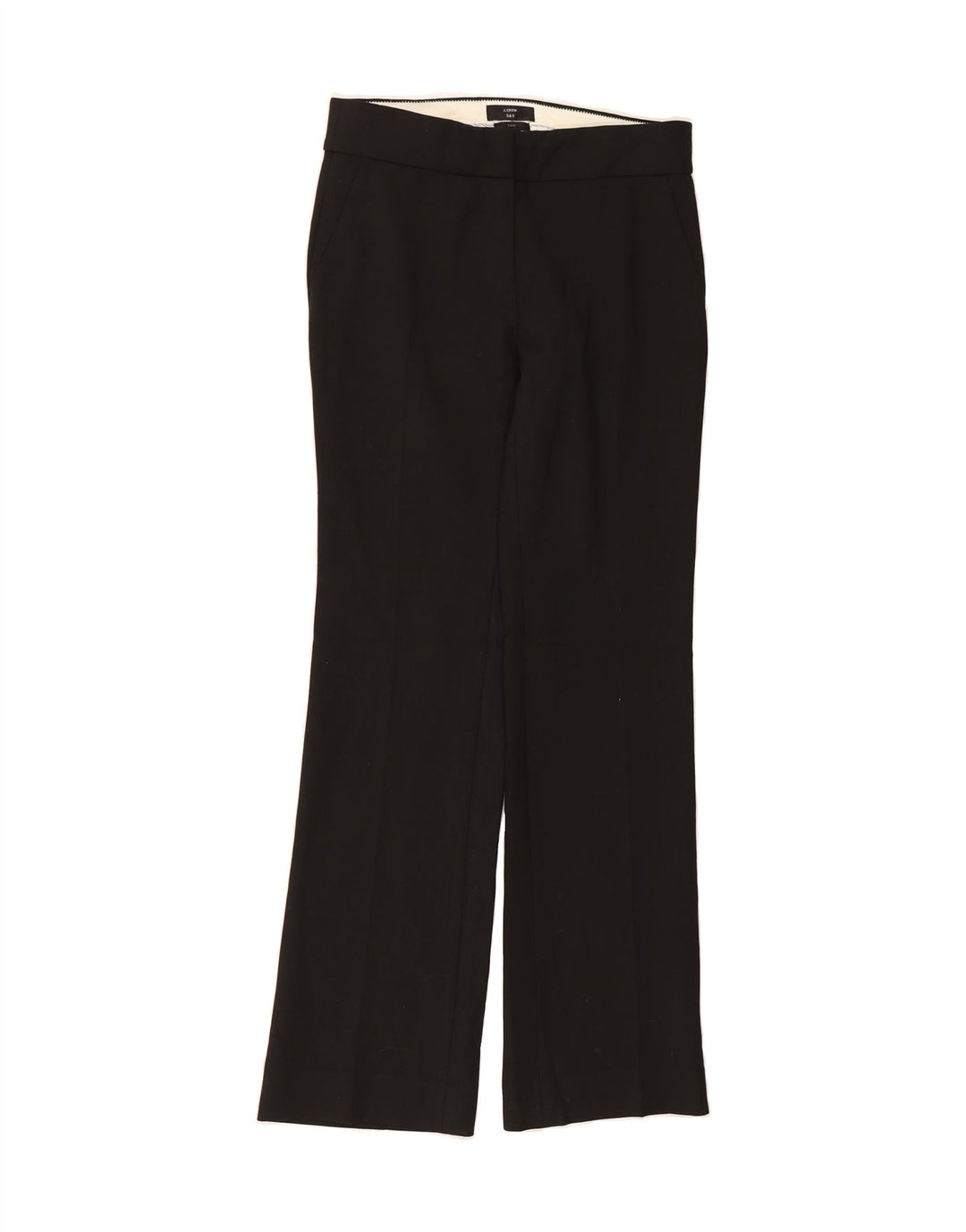 J. CREW Womens Edie Bootcut Chino Trousers US 4 Small W28 L30 Black Vintage J. Crew and Second-Hand J. Crew from Messina Hembry 