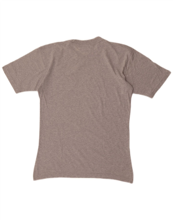 Kappa Herre Grafisk T-Shirt Top Lille Grå Flecked