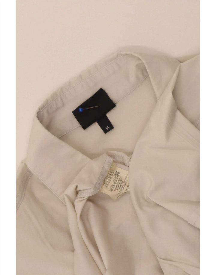 Trussardi Jeans Kortærmet Herreskjorte Medium Hvid Bomuld