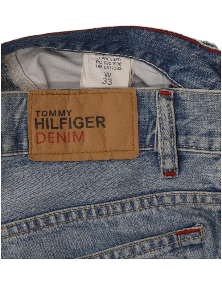 TOMMY HILFIGER Straight jeans til mænd W33 L34 Blå